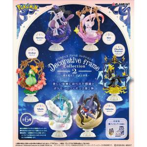 Pokémon: Decorative Frame Collection 2 (6 Packs Box) [Re-Ment]