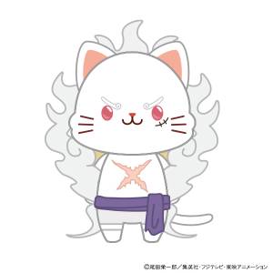 One Piece Egghead Arc: Keychain Plush - Luffy (Gear 5 Ver.) (Cat w/ Eye Mask Ver.) [Movic]