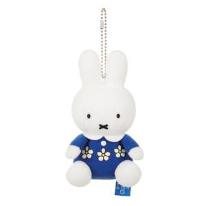 Miffy: Sitting Plush Mascot (Flower Dress Ver.) [Sekiguchi]