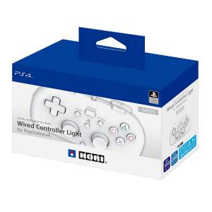 Hori Wired Controller Light for PlayStation 4 - White Ver. [PS4]