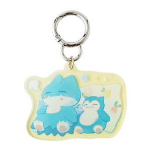 Pokémon Little Daydream: Acrylic Keychain - Munchlax & Snorlax (Limited Edition) [The Pokémon Company]