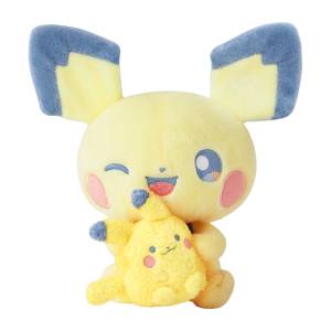 Pokémon Little Daydream: Plush Toy - Pichu & Pikachu (Limited Edition) [The Pokemon Company]