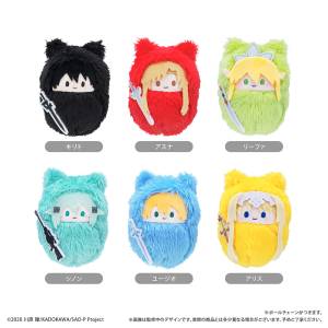 Sword Art Online: Kurumi Tapinui Plush Mascot Collection (6 Packs Box) [Tapioca]