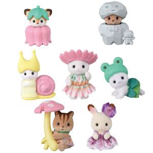Sylvanian Families Baby Collection: Baby Fairy Forest Friends Series (16-Piece Box) [Epoch]