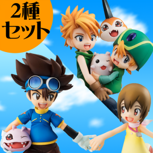 Digimon Adventure -Yagami Hikari & Yagami Taichi / Ishida Yamato & Takaishi Takeru Limited Set [G.E.M.]