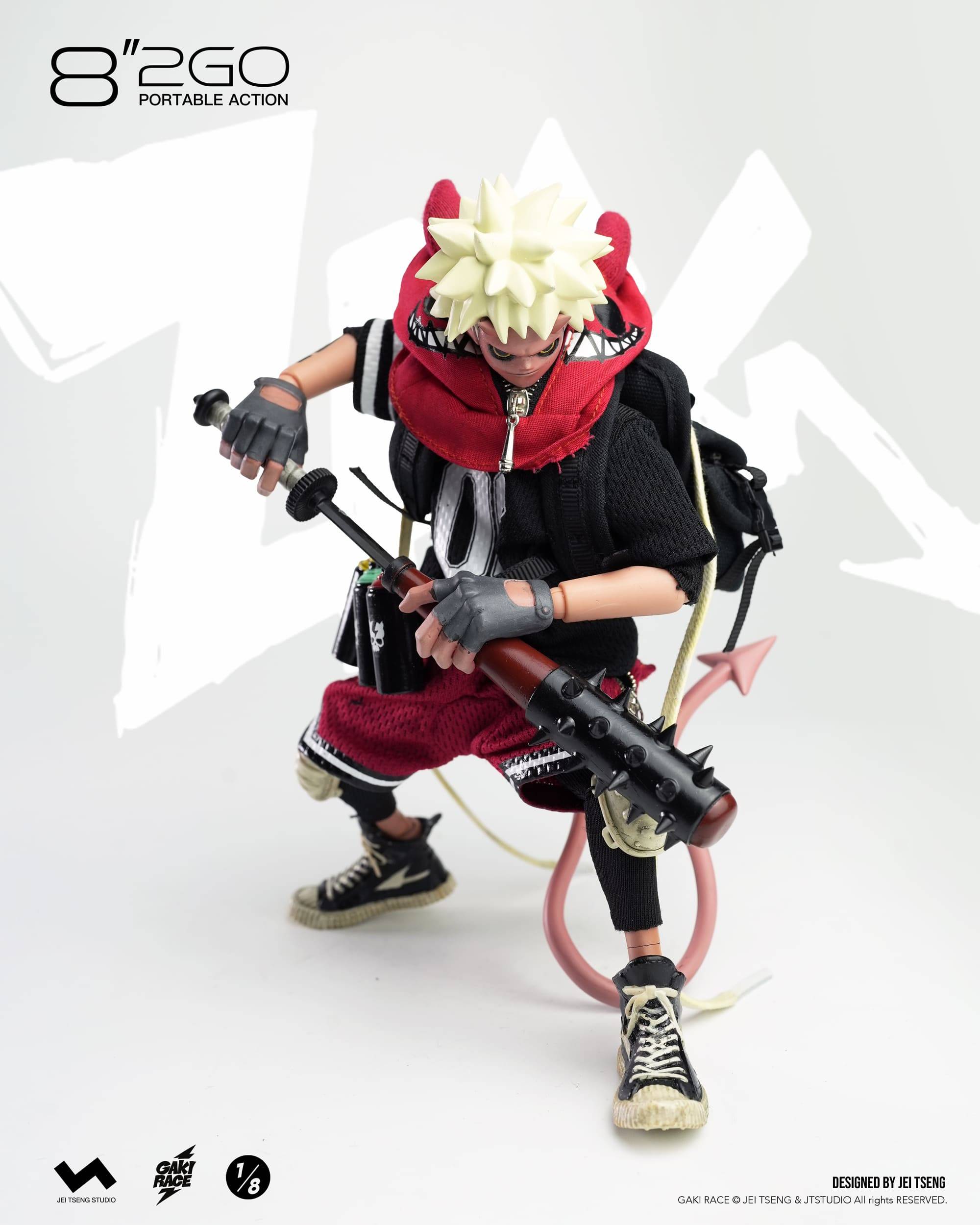 Gaki Race: 8''2GO - Zaiki 1/8 [JTSTUDIO x S14] - Nin-Nin-Game.com
