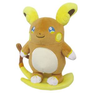 Pokémon ALL STAR COLLECTION: Plush Toy (S) - Alolan Raichu (PP60) [SAN-EI]