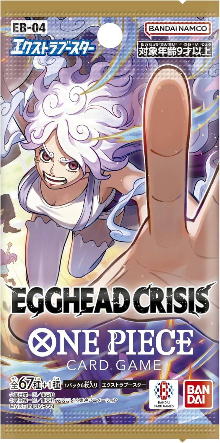 ONE PIECE CARD GAME Extra Booster EB-04 Egghead Crisis (24 Packs