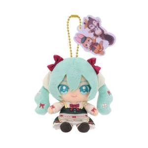 Hatsune Miku: Chibi Sitting Plush Mascot - Mikuppy Ramune (Limited Edition) [Bandai Namco Nui]