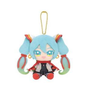 Hatsune Miku x Gundam: Chibi Sitting Plush Mascot - Mobile Fighter G Gundam (Limited Edition) [Bandai Namco Nui]