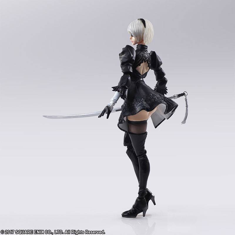 NieR Automata: 2B & Machine (2 Figures Set) Bring Arts [Square