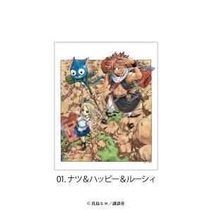 Fairy Tail: Art Frame Canvas Board - Natsu, Happy & Lucy [MAW]