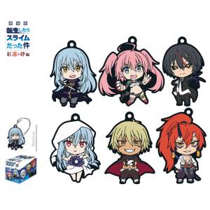 That Time I Got Reincarnated as a Slime: Rubber Strap Collection (6 Packs Box) [Azmaker]