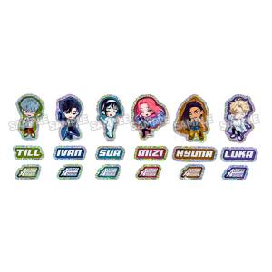 ALIEN STAGE: Nendoroid Plus Holographic Sticker Collection (Set of 6) (Limited Edition) [Good Smile Company]