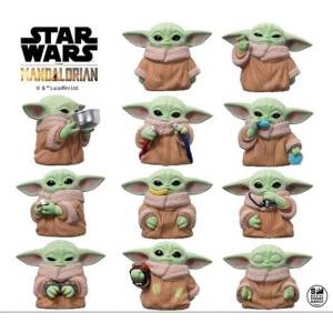 Star Wars The Mandalorian: Sofvi Puppet Mascot - Mini Figure Collection - Grogu Edition (11 Packs Box) (Reissue) [Ensky]
