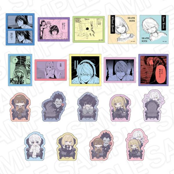 Death Note: Flake Sticker Collection (Set of 19) [Content Seed] - Nin ...