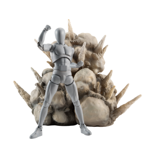 S.H.FIGUARTS: Tamashii Effect - Act Explosion (Gray) - Expansion Set [Bandai Spirits]