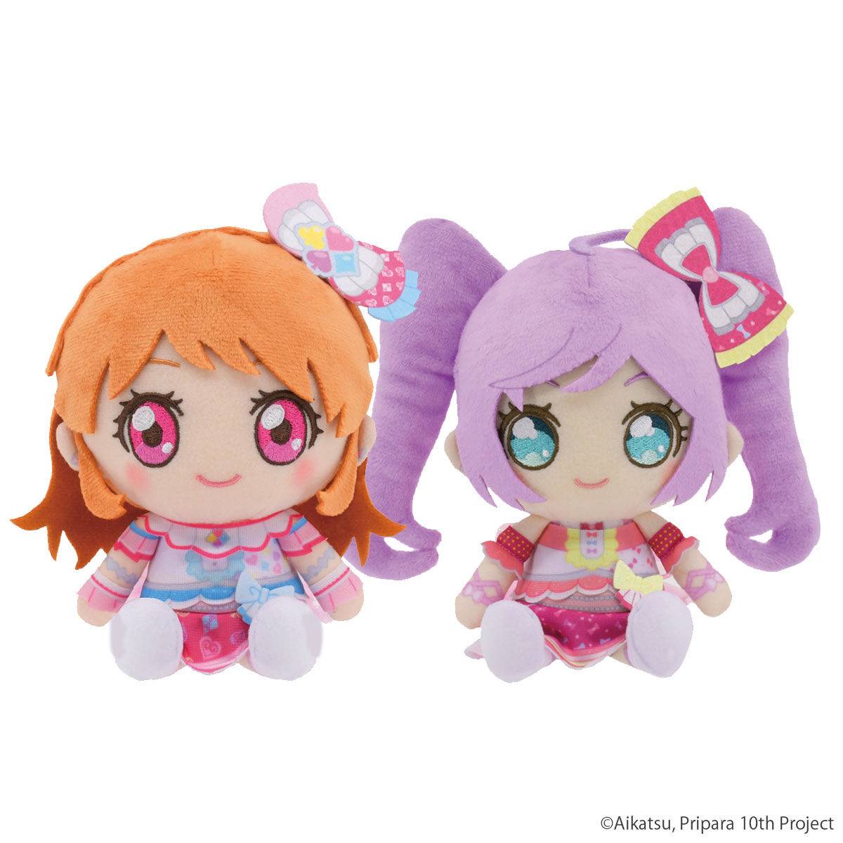 Aikatsu! x PriPara The Movie: Chibi Plush Toy - Akari & Lala (Set