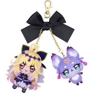 Star Detective Pretty Cure!: Cure Arcana Shadow & Mashtan - Plush Mascot [Bandai]
