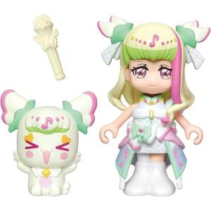 You and Idol Pretty Cure: PreCoorde Doll - Cure Zukyoon & Purirun [Bandai]