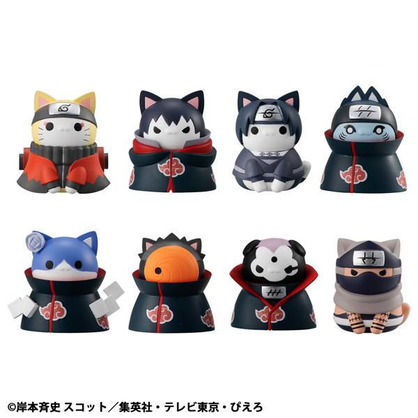 MEGA CAT PROJECT: Naruto Shippuden - Nyaruto! m    Showdown vs. the Akatsuki! (8 Packs Box...