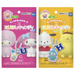 Shokugan: Sanrio Characters - Acrylic Charm & Candy Vol.3 (6 Packs Box) [Takara Tomy]