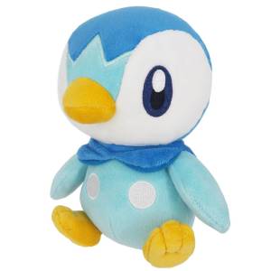 Pokémon ALL STAR COLLECTION: Plush Toy (S) - Piplup (PP88) [SAN-EI]