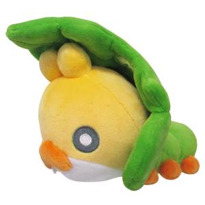 Pokémon ALL STAR COLLECTION: Plush Toy (S) - Sewaddle (PP92) [SAN-EI]
