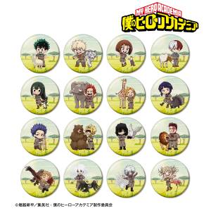 Boku no Hero Academia: Chibi Chara Glitter Badge Collection - Animal Friends Ver. (16 Packs Box) [Arma Bianca]