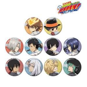 Katekyo Hitman Reborn!: Glitter Badges - Defiant x Rain Ver. (10 Packs Box) [Arma Bianca]