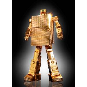 Golden Warrior Gold Lightan - GX-32R Gold Lightan 24 Gold Plating Finish [Soul of Chogokin]