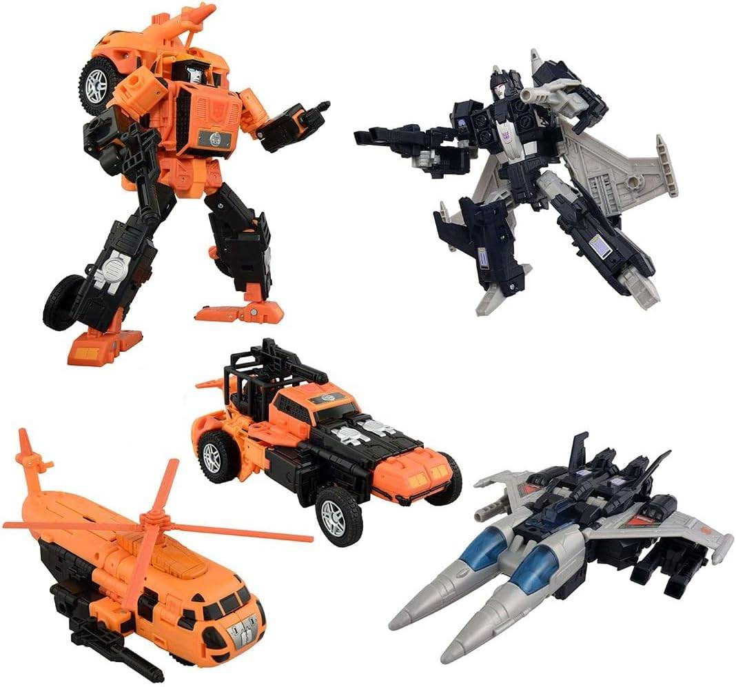 Transformers: Sandstorm vs. Slugslinger (AOTP-EX) [Takara Tomy]
