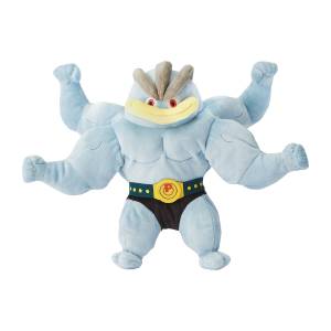 Pokémon Intensive Training!: Posing Plush Toy - Machamp (Limited Edition) [The Pokémon Company]