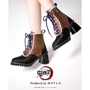 Demon Slayer / Kimetsu no Yaiba: Iconique Shoes Objet Boots (40) - Giyu Tomioka (Limited Edition) [MAYLA]