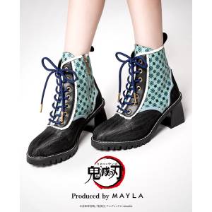Demon Slayer / Kimetsu no Yaiba: Iconique Shoes Objet Boots (40) - Muichiro Tokito (Limited Edition) [MAYLA]