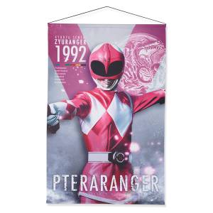 Dinosaur Sentai Zyuranger (Mighty Morphin Power Rangers): B2 Suede Tapestry - Pteraranger [Bandai]