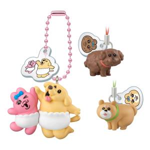 Shokugan: Opanchu Usagi & Onkun Suko - Mascot & Biscuit (10 Packs Box) [Bandai]