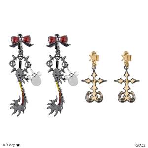 Kingdom Hearts: Iconique Ear Object - Axel Earrings Set (Limited Edition) [MAYLA]