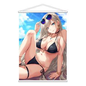 Original Character: B3 Tapestry - Silver Haired Bunny (Bikini Ver.) [HobbyOtaku]