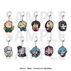 Sakamoto Days x Okawa Bukubu: Rubber Keychain (10 Pack Box) [Edith]