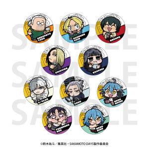 Sakamoto Days x Okawa Bukubu: Badge Collection (10 Pack Box) [Edith]
