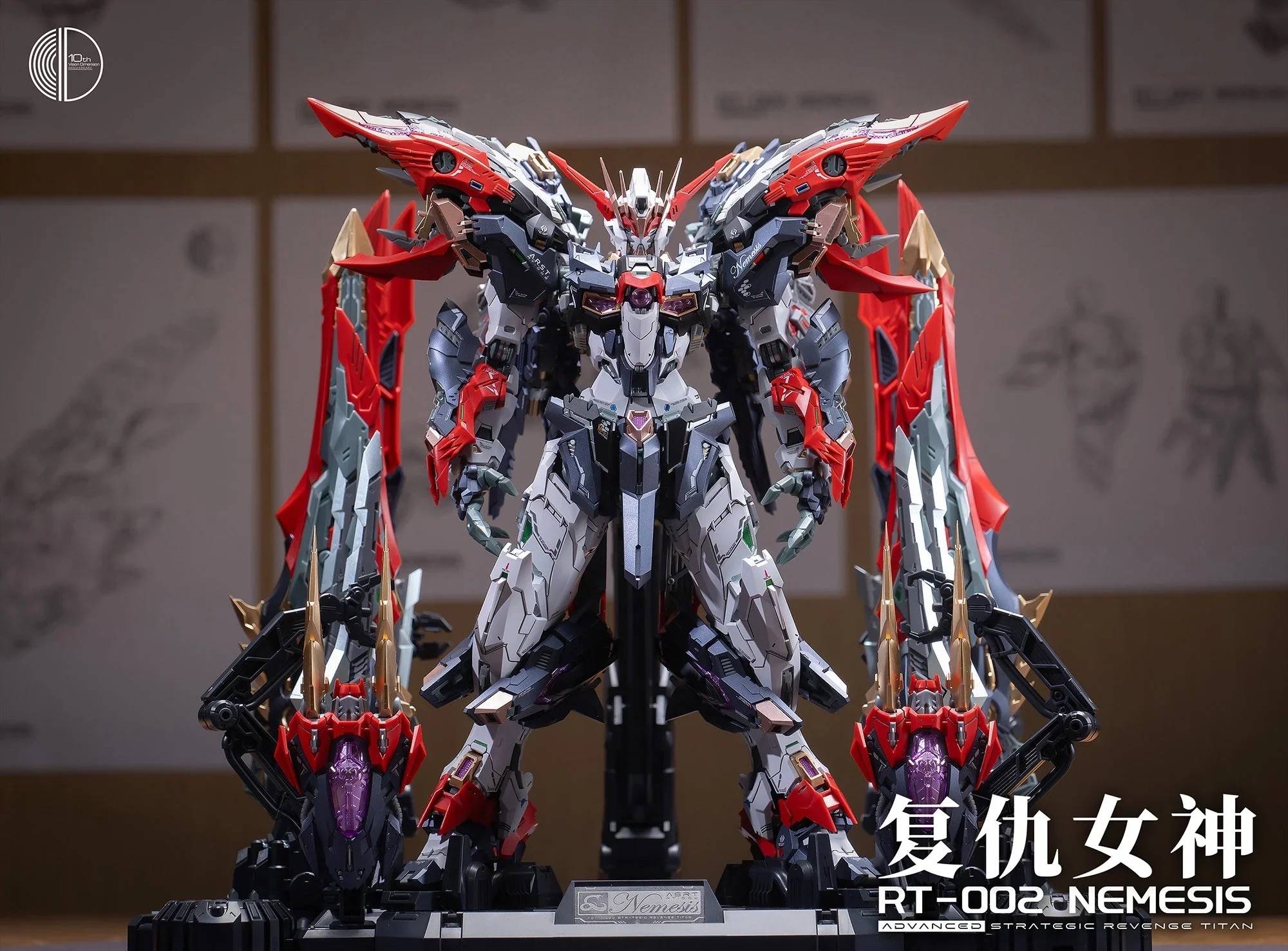 Infinity Nova: RT-002 NEMESIS Goddess of Revenge 1/100 (Plastic