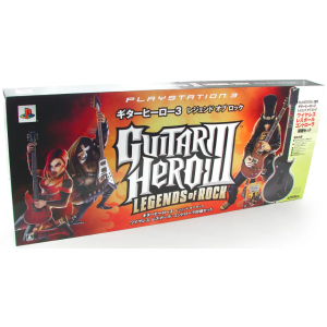 Guitar Hero III Legends of Rock - Wireless Guitar Controller Set [PS3 - Used Good Condition]