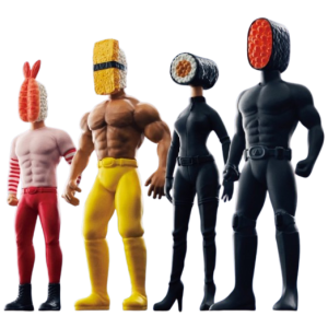 OSUSHIMEN: Mini Figures Collection (12 Packs Box) (Reissue) [Ken Elephant]