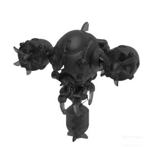 3 Minute Planning: Worker Bee - Transparent Black 1/60 (Set of 3) (Plastic Model) [SHEIK MAINLAND]
