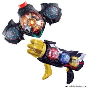 Kamen Rider Zeztz: DX Triple Zettzer & Dual Mare Capsem Set [Bandai]