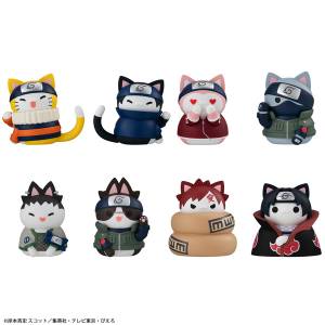MEGA CAT PROJECT: Naruto Shippuden - Nyaruto! Konoha's Funny Kitties REBOOT (8 Packs Box) (Reissue) [Megahouse]