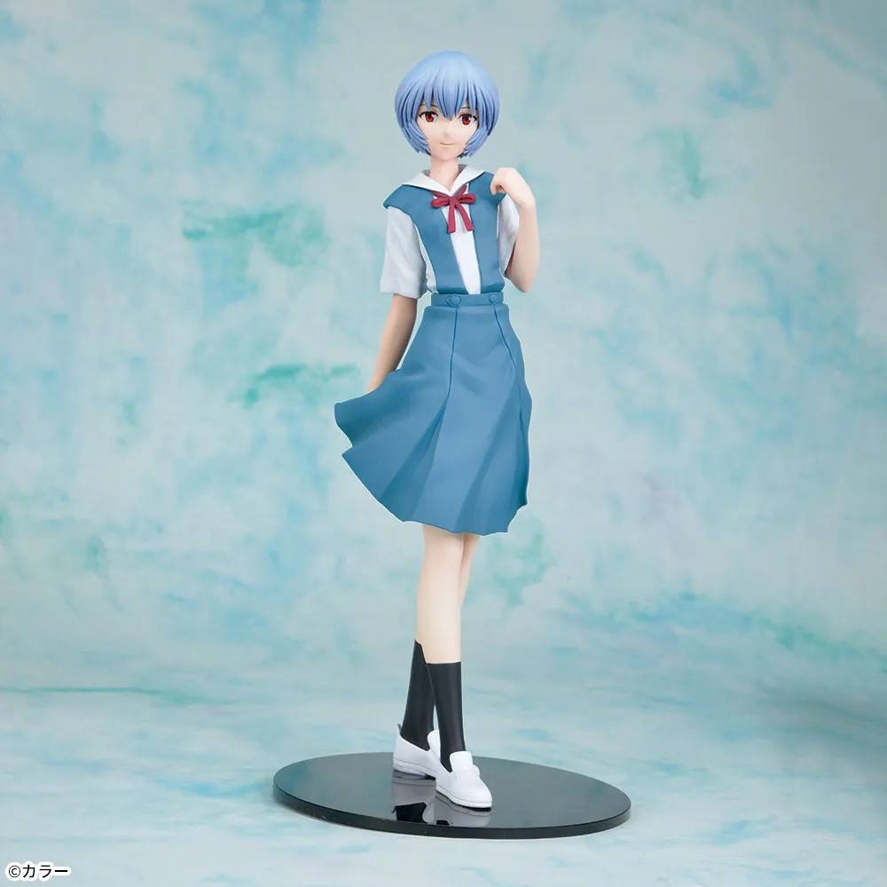 Premium Figure: Rebuild of Evangelion - Rei Ayanami (Uniform Ver.) [SEGA]
