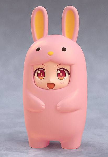 Kigurumi Face Parts Case (Pink Rabbit) [Nendoroid More]