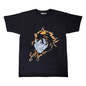 JoJo's Bizarre Adventure Battle Tendency: T-Shirt (M) - Joseph Joestar (Black Ver.) (Limited Edition) [Bandai]